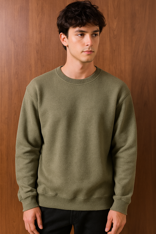 Men's Nantucket Sweatshirt - Olive Green