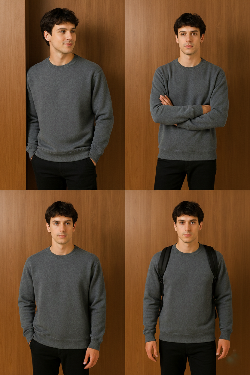 Men's Nantucket Sweatshirt - Dark Charcoal