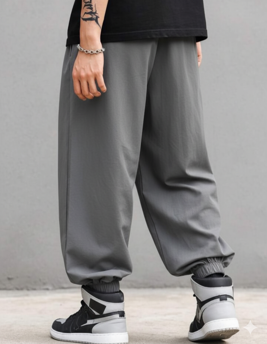 Harajuku Men's Harem Pants Hip Hop Streetwear Fashion Jogger Sweatpants Vintage Style.