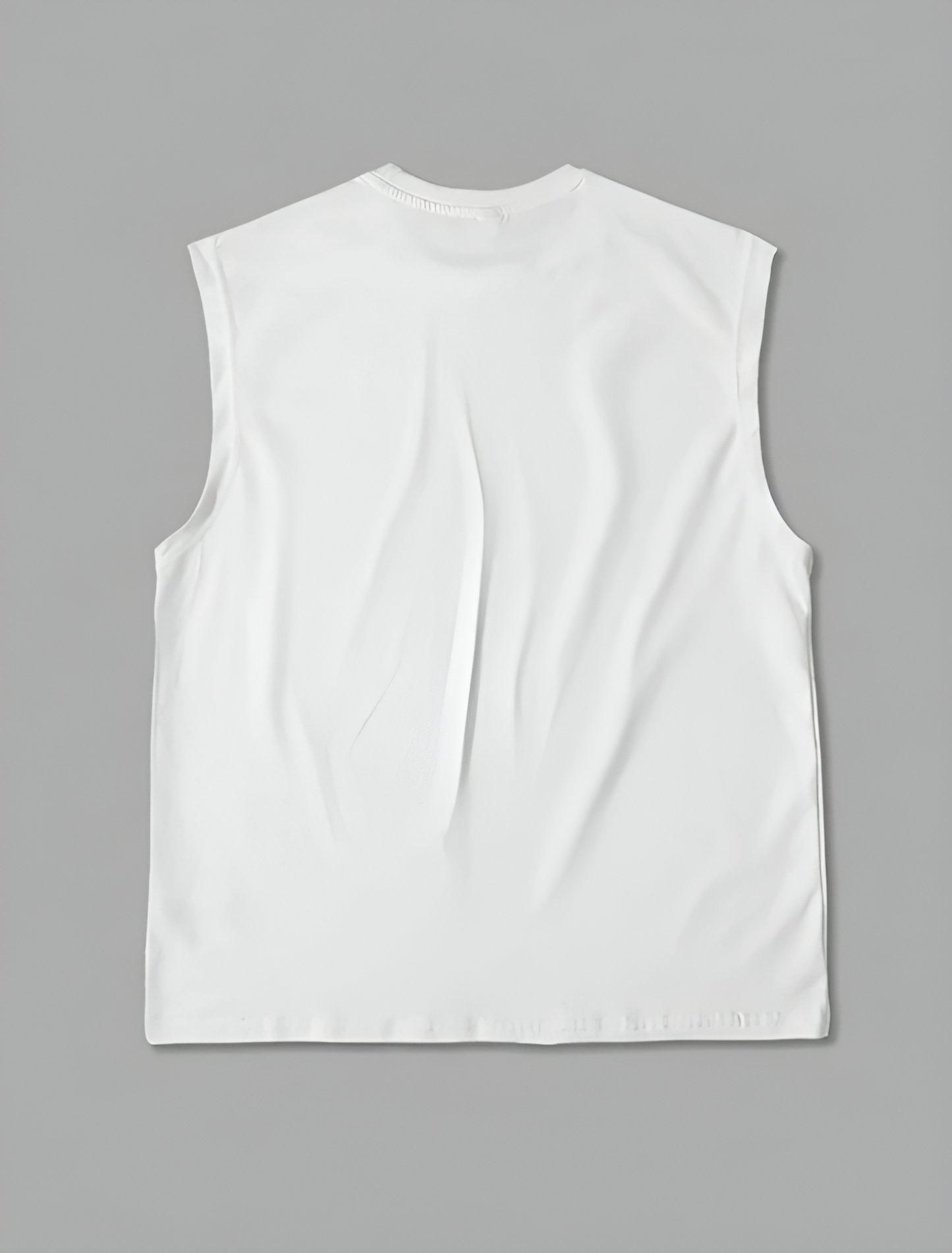 Men's New York Printed Sleeve Less Shirt.