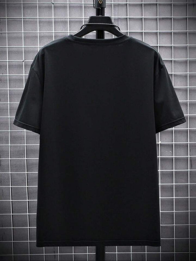 Men's Basic Solid Color T-Shirts.