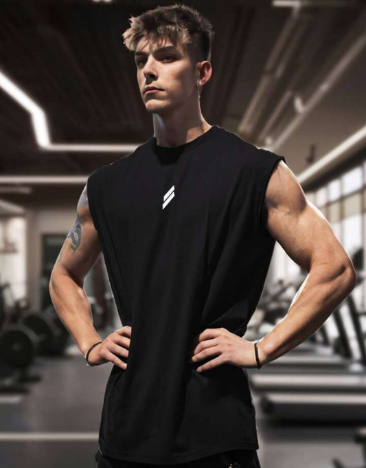 Men's Stylish Gym Wear Sleeve Less Shirt.