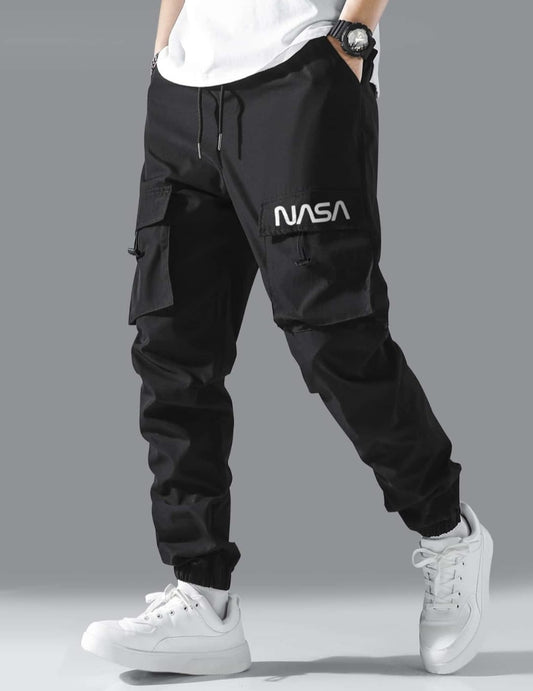 Men's New Nasa Flap Stopper Pocket Cargo Pant / Trouser.