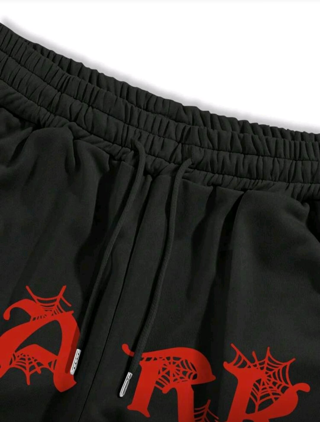 Men's Letter Graphic Drawstring Waist Slant Pocket Sweatpants.