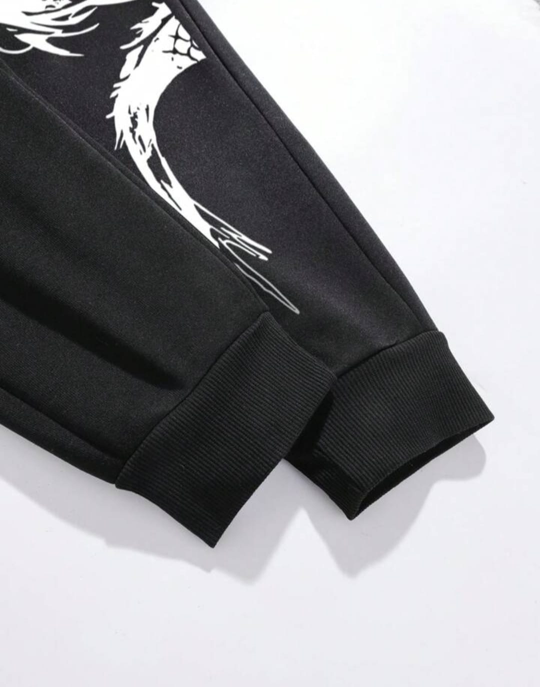Men's Dragon Printed Cargo Pant / Trouser.