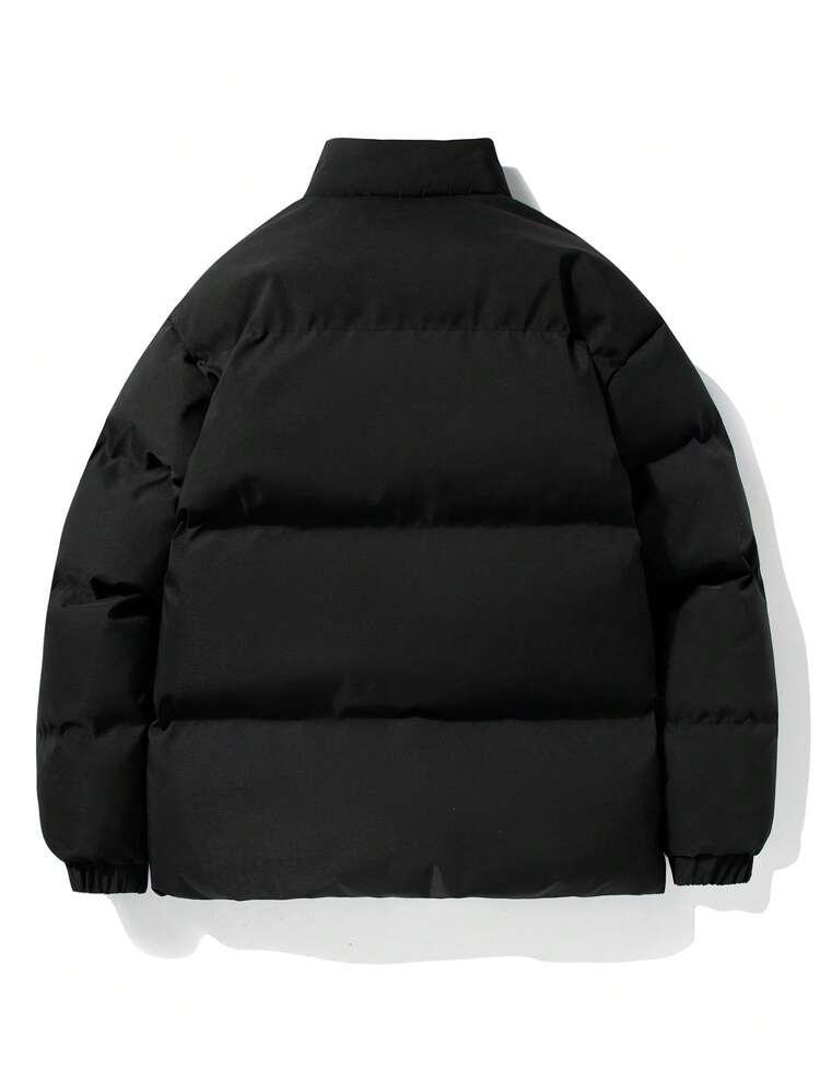 Teddy Lined Zip Up Padded Sherpa Unisex Puffer jacket.