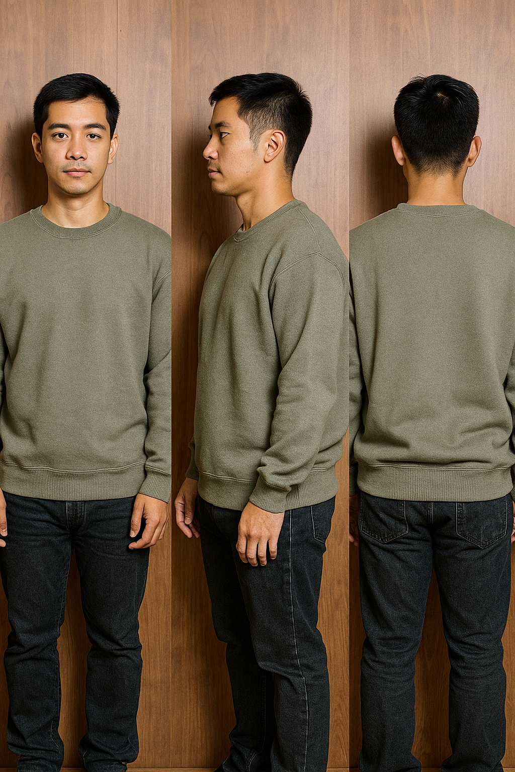 Men's Nantucket Sweatshirt - Olive Green