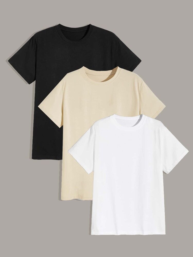 Basic T-Shirts - Pack of 3