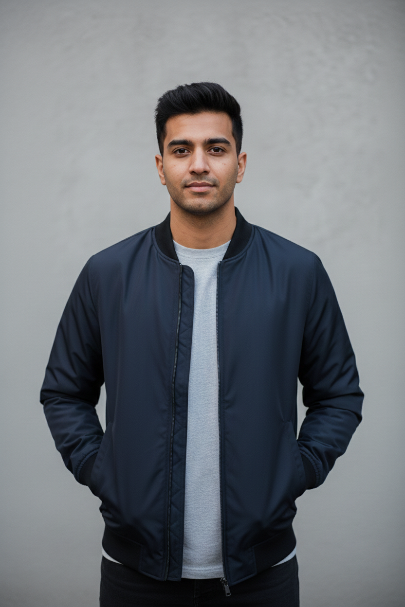 Bomber Jacket Unisex Parachute Fabric.