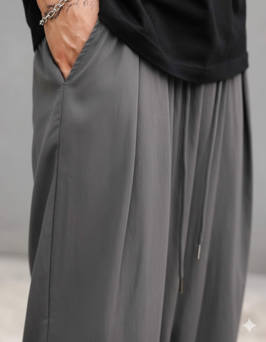 Harajuku Men's Harem Pants Hip Hop Streetwear Fashion Jogger Sweatpants Vintage Style.