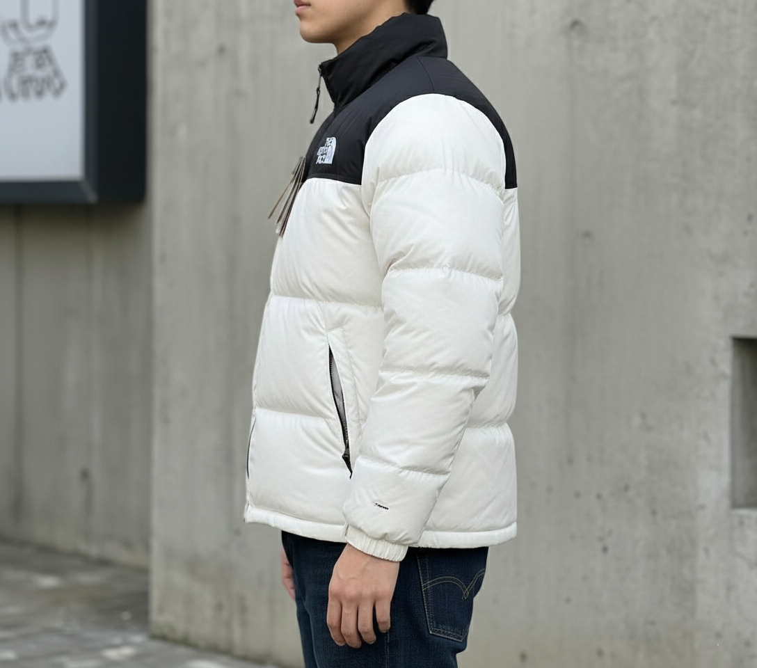 The North Face Printed Unisex Puffer Jacket.