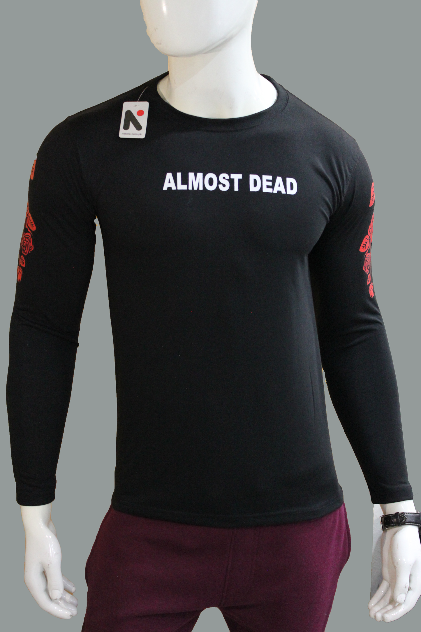 Men's Printed Long Sleeve T-Shirt