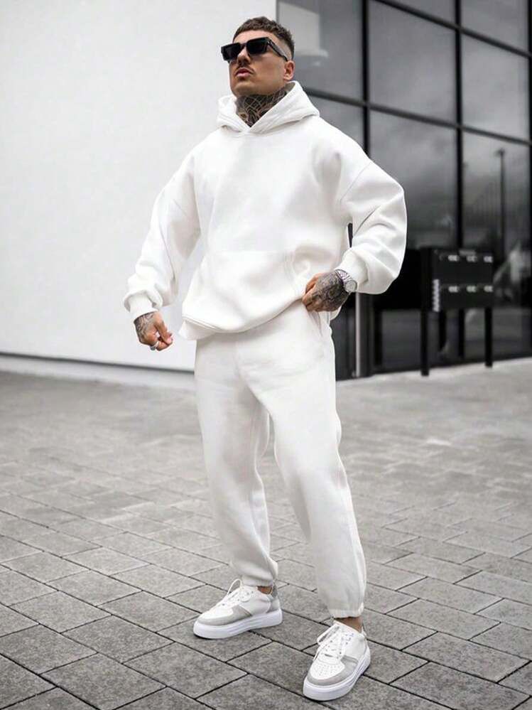 Men’s Hooded Pullover Tracksuit