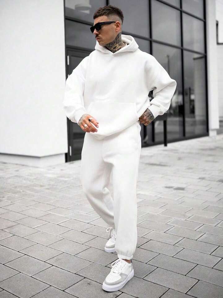 Men’s Hooded Pullover Tracksuit