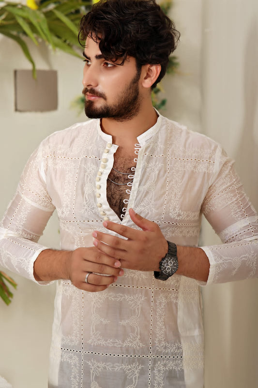 Men's Light Fashion Luxury Kameez / Top.