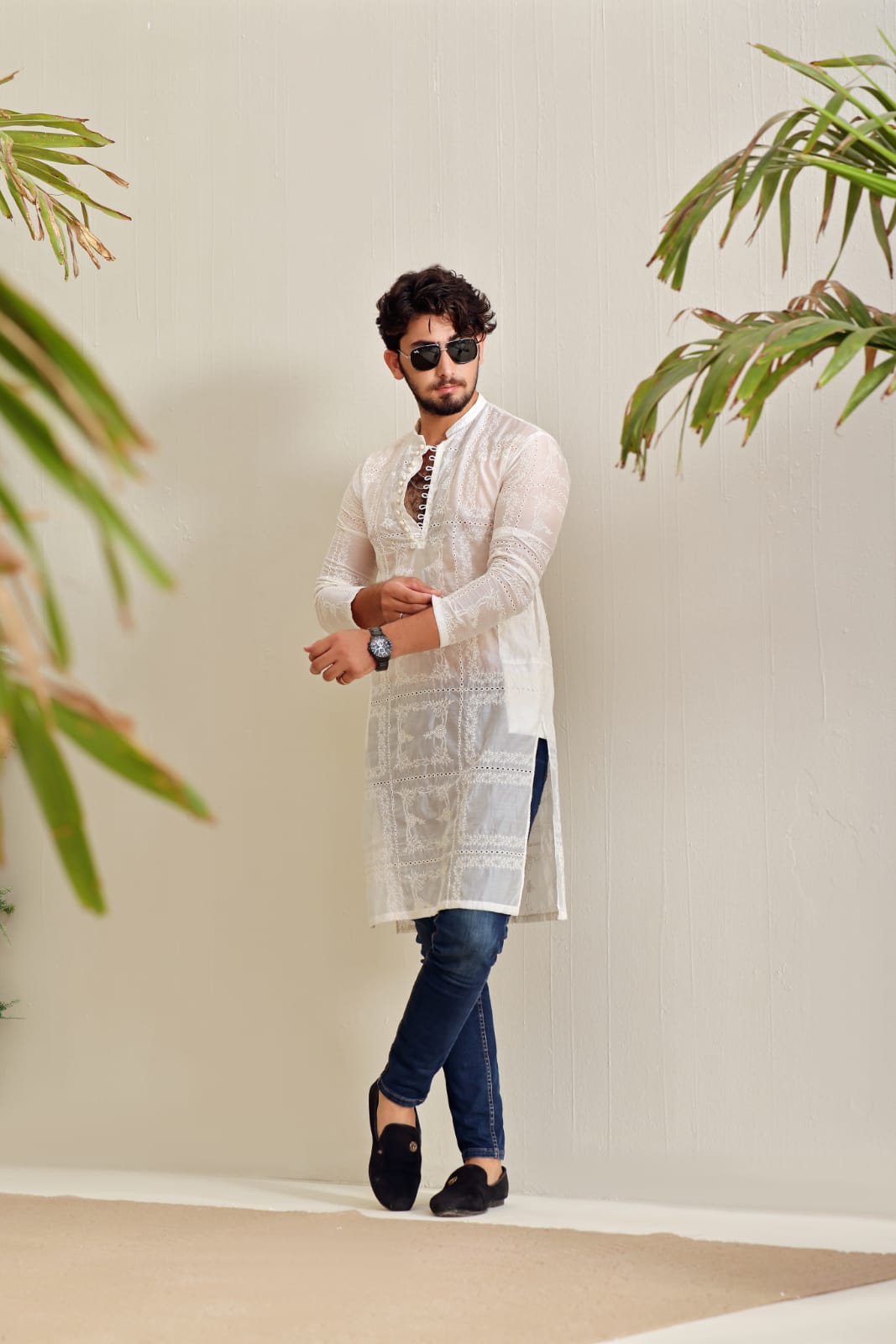 Men's Light Fashion Luxury Kameez / Top.