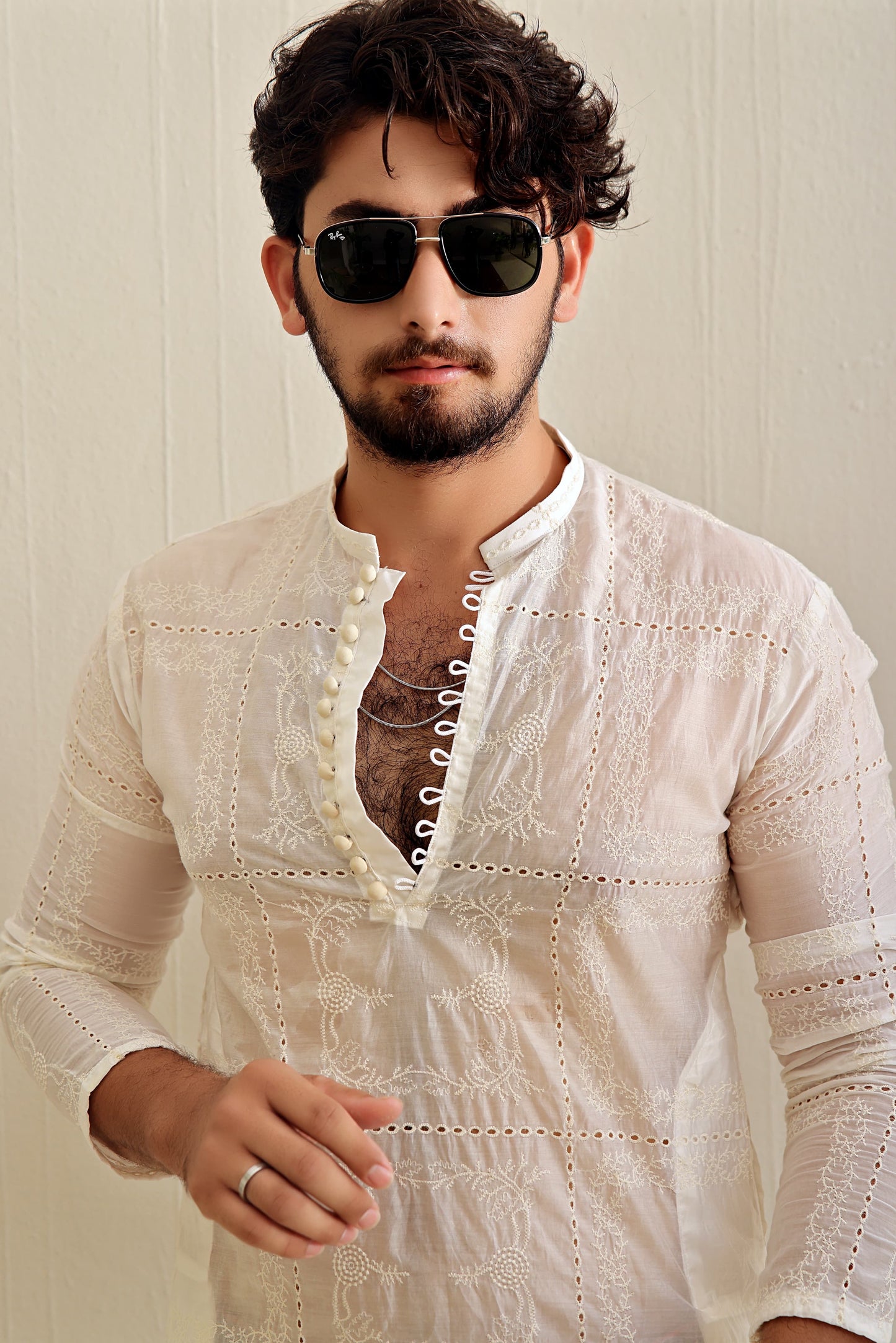 Men's Light Fashion Luxury Kameez / Top.