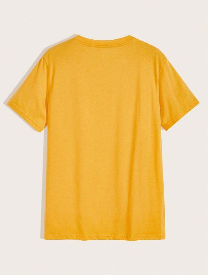 Men's Basic Solid Color T-Shirts.