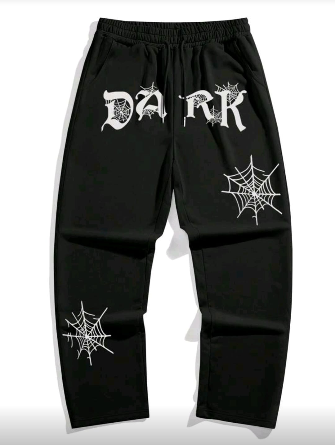 Men's Letter Graphic Drawstring Waist Slant Pocket Sweatpants.