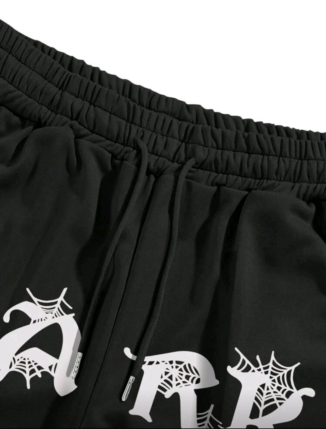 Men's Letter Graphic Drawstring Waist Slant Pocket Sweatpants.