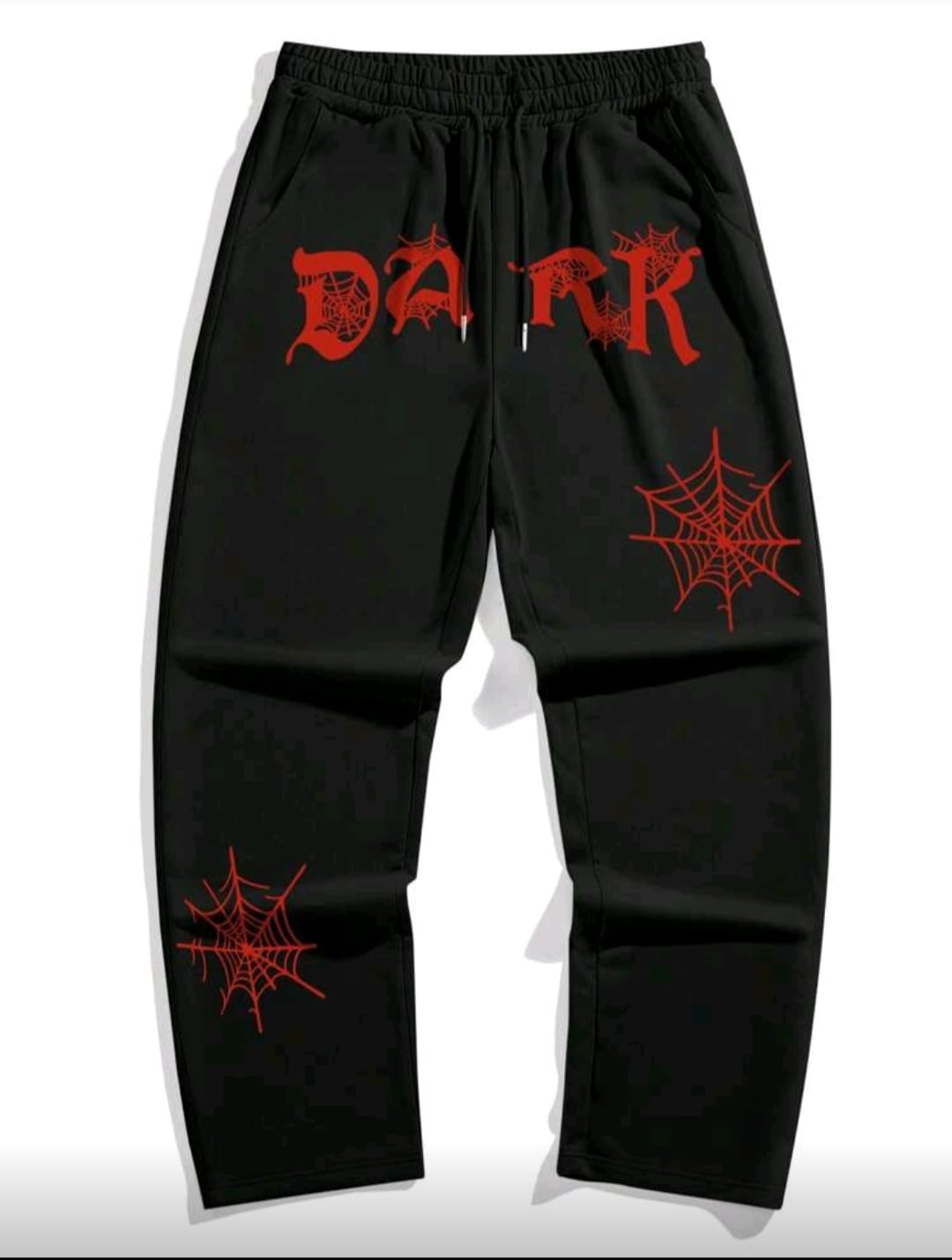 Men's Letter Graphic Drawstring Waist Slant Pocket Sweatpants.
