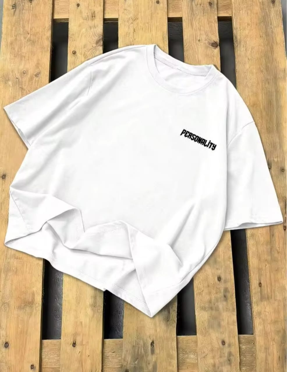 Men's Personality Graphic Printed Drop shoulder.