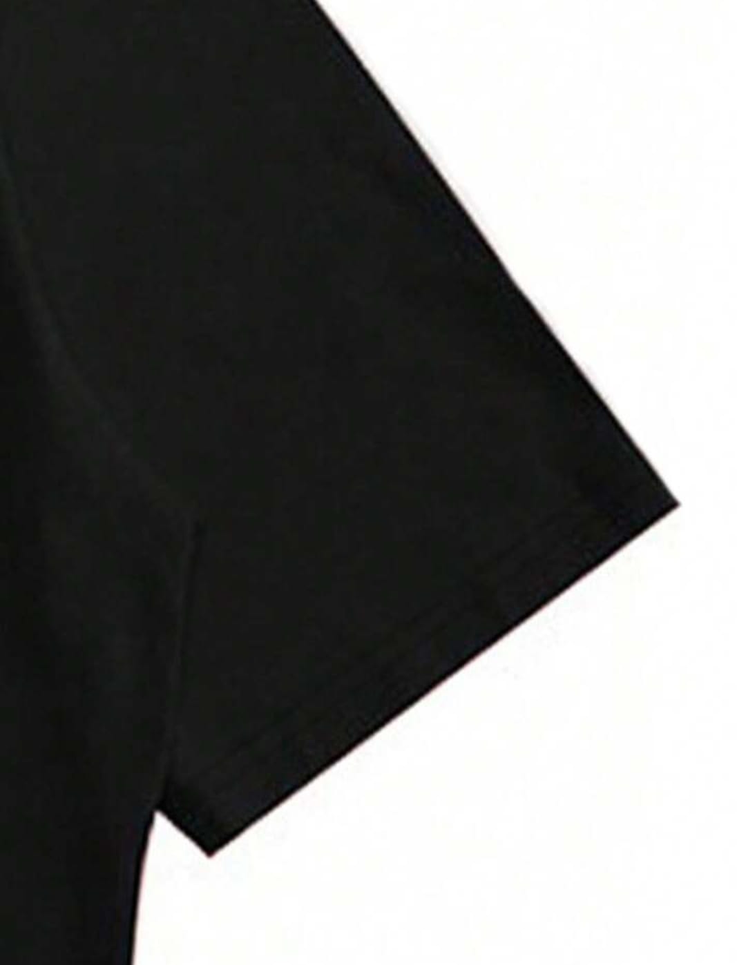 Men's New Los Angles Printed Letter Drop shoulder.
