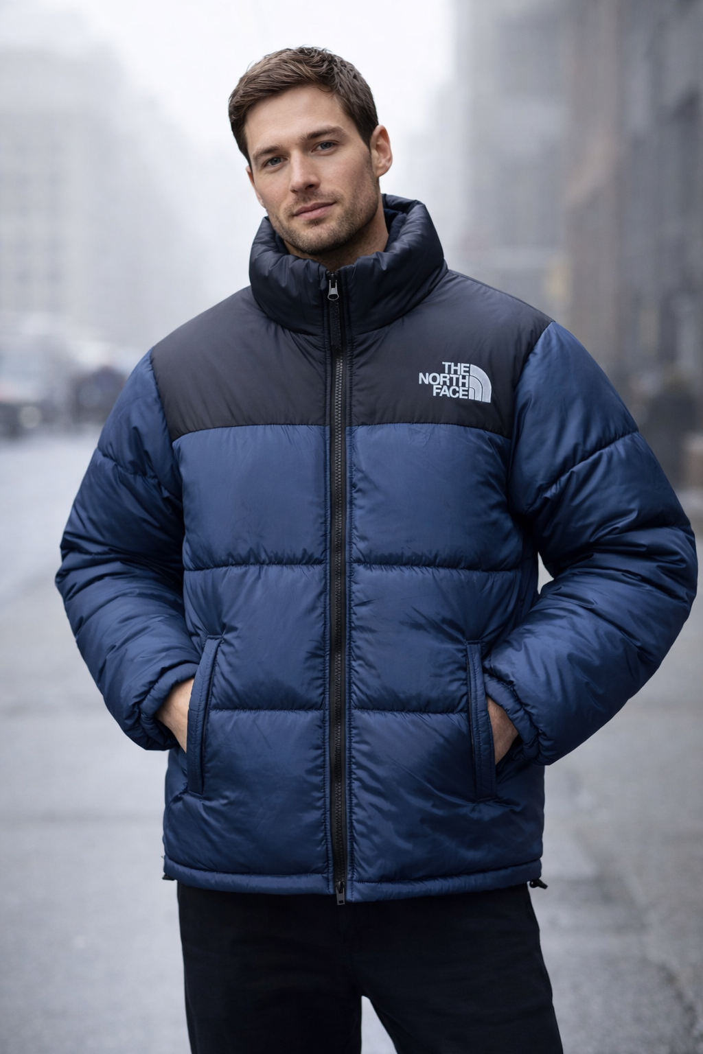 The North Face Printed Unisex Puffer Jacket.