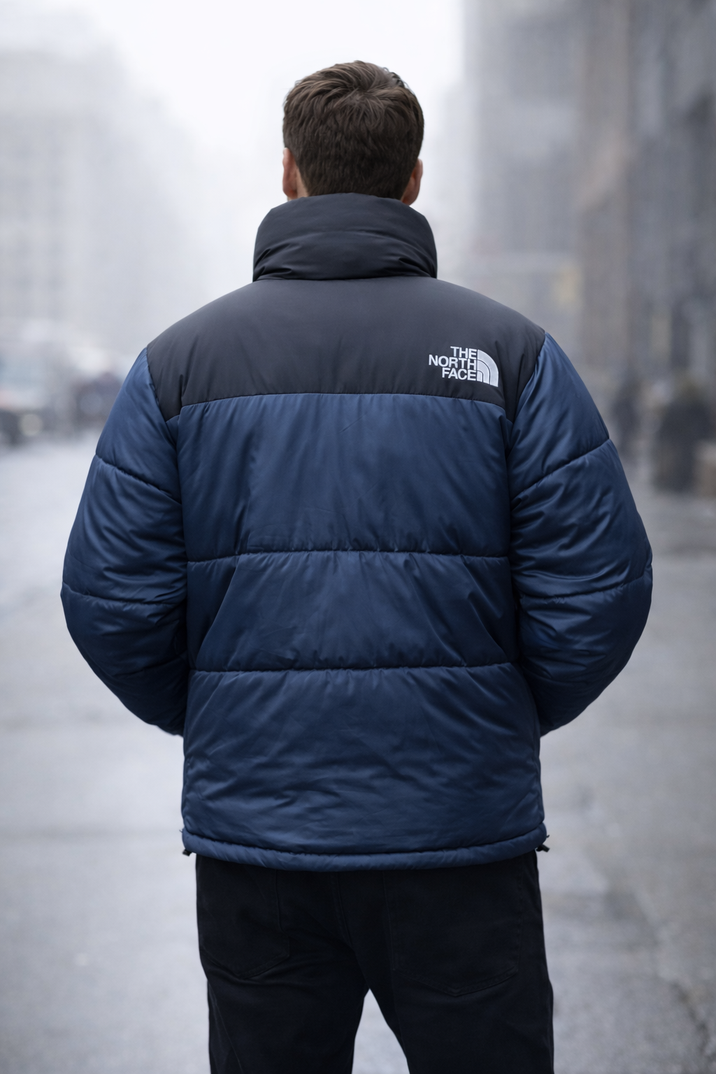 The North Face Printed Unisex Puffer Jacket.